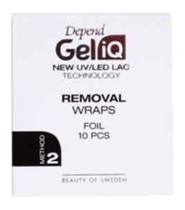 DEPEND Beauty of Sweden - Gel iQ Removal Wraps Foil (1. Anwendung)